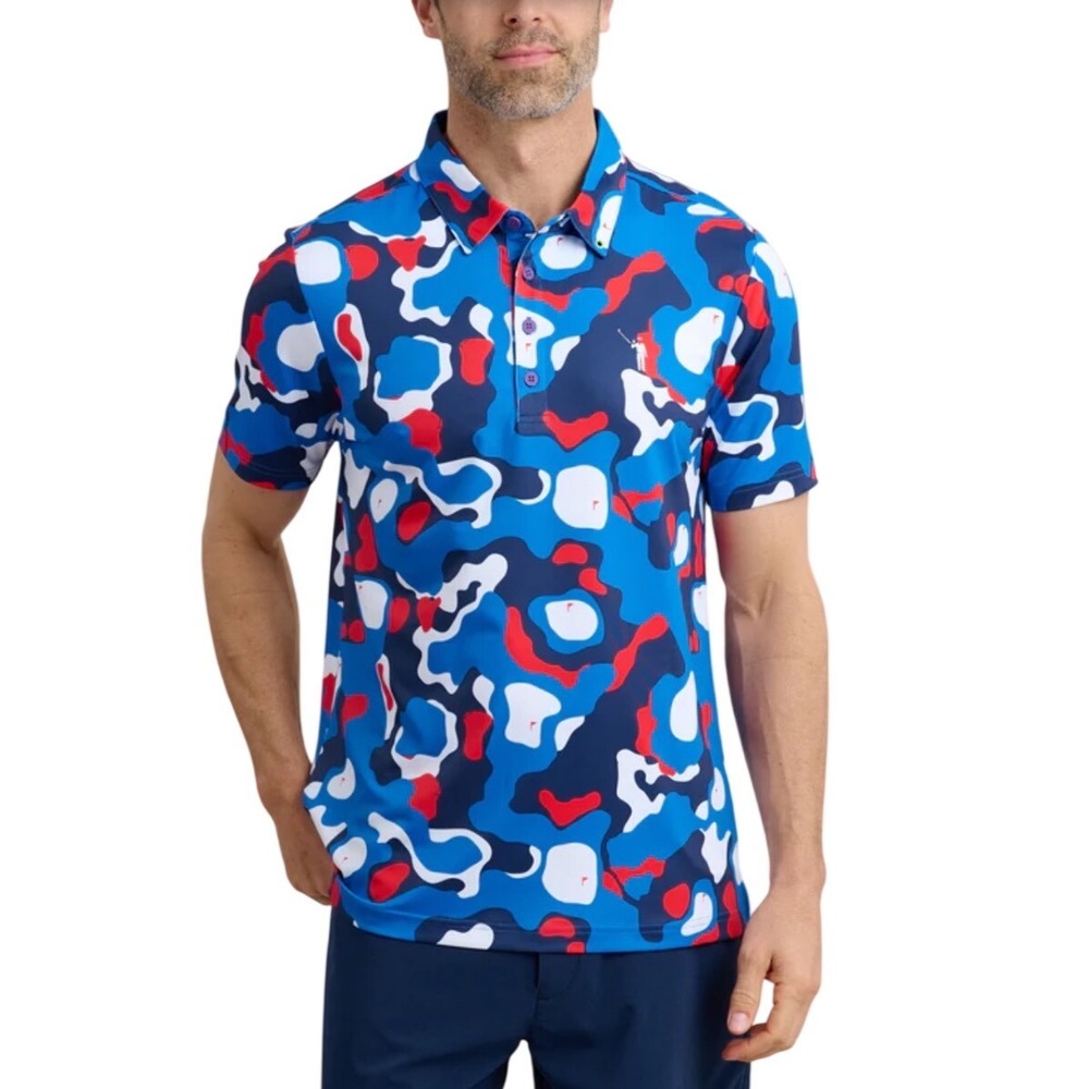 William Murray Bunker‎ Camo Golf Polo Men's 3XL